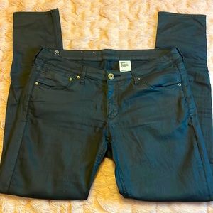 Black H&am pants with zippers